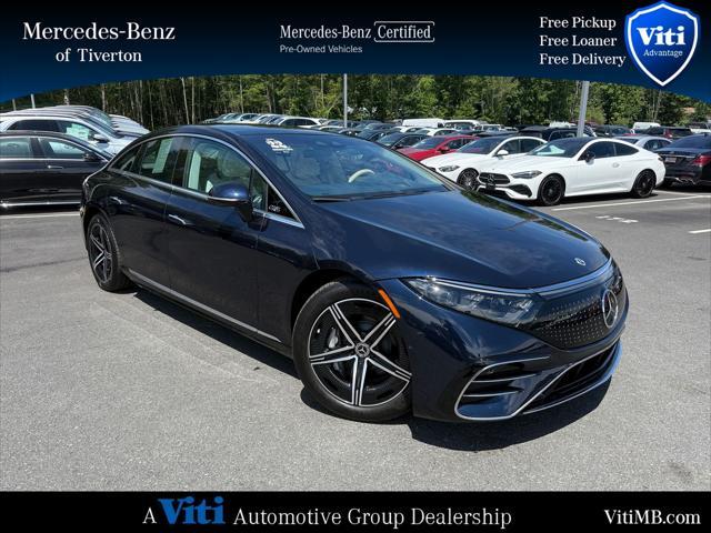 used 2022 Mercedes-Benz EQS 580 car, priced at $63,988