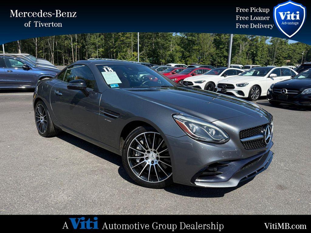 used 2018 Mercedes-Benz AMG SLC 43 car, priced at $42,988