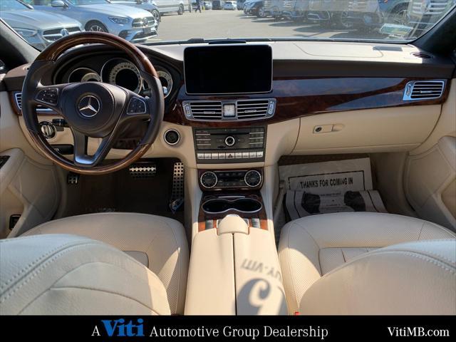 used 2015 Mercedes-Benz CLS-Class car, priced at $27,988