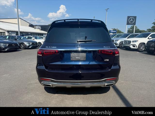 used 2021 Mercedes-Benz GLS 580 car, priced at $59,991