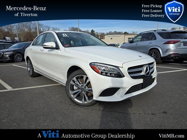 used 2021 Mercedes-Benz C-Class car, priced at $31,988