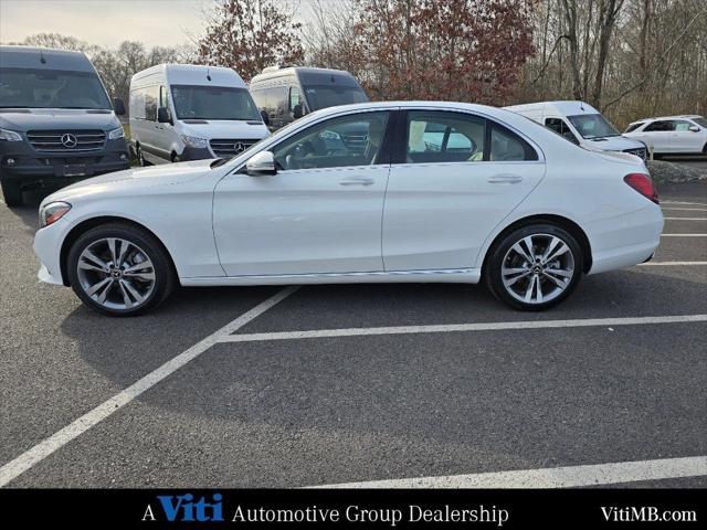 used 2021 Mercedes-Benz C-Class car, priced at $28,488