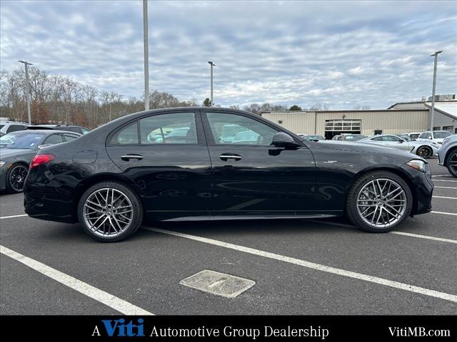 new 2025 Mercedes-Benz AMG C 43 car, priced at $75,630