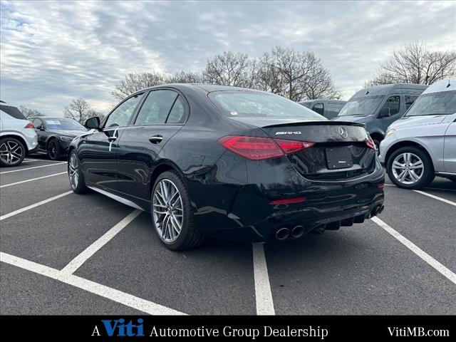 new 2025 Mercedes-Benz AMG C 43 car, priced at $75,630