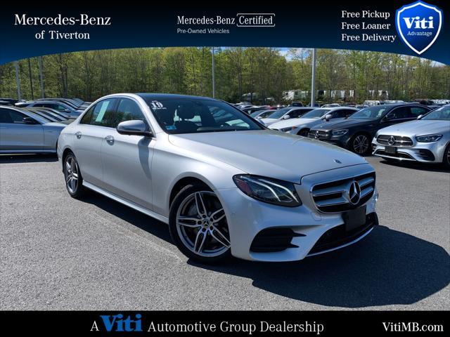 used 2019 Mercedes-Benz E-Class car, priced at $28,988