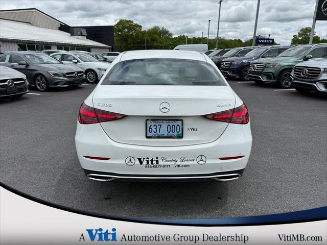 used 2024 Mercedes-Benz C-Class car, priced at $43,988