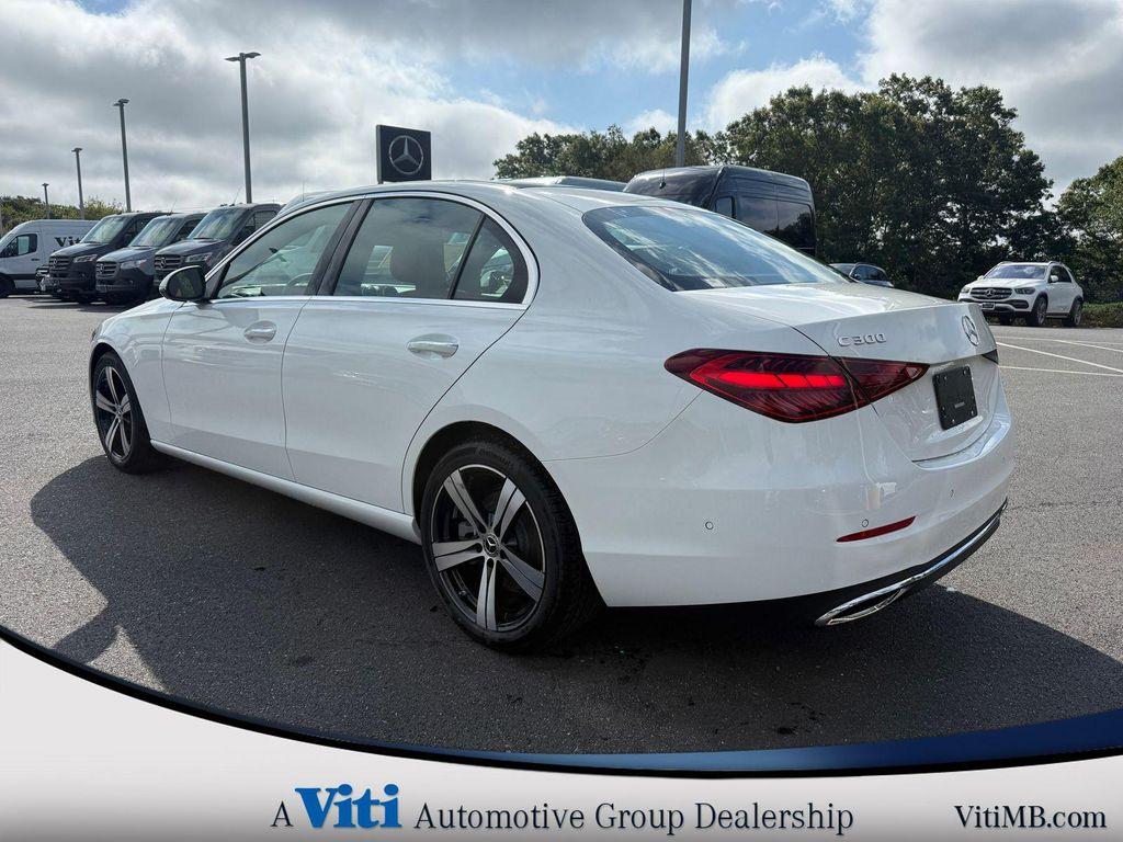new 2025 Mercedes-Benz C-Class car, priced at $52,885