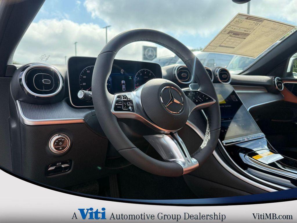 new 2025 Mercedes-Benz C-Class car, priced at $52,885