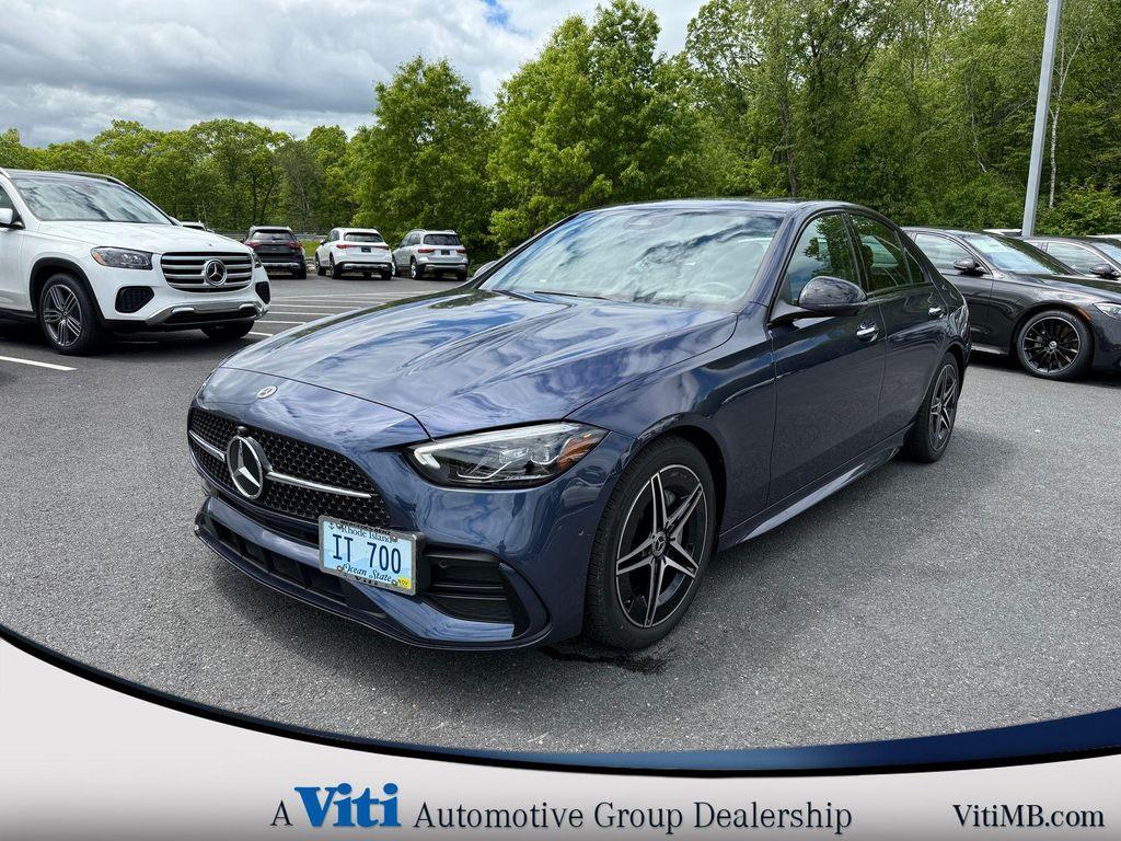 used 2024 Mercedes-Benz C-Class car, priced at $41,988