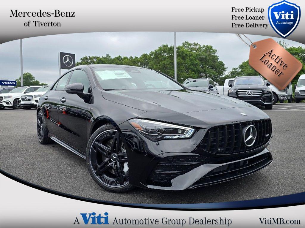 used 2025 Mercedes-Benz AMG CLA 35 car, priced at $58,999