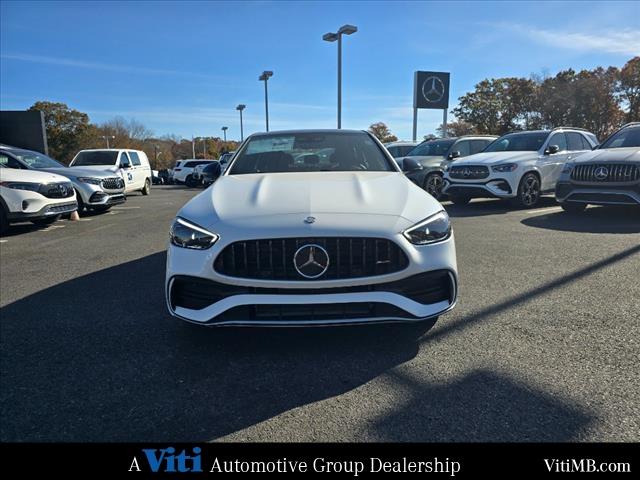 new 2025 Mercedes-Benz AMG C 43 car, priced at $76,480