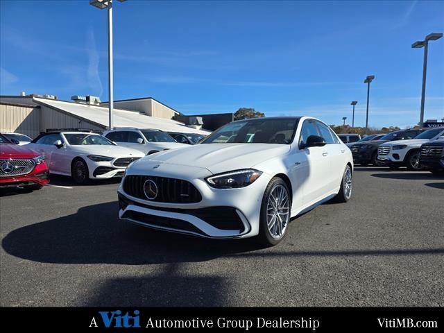 new 2025 Mercedes-Benz AMG C 43 car, priced at $76,480