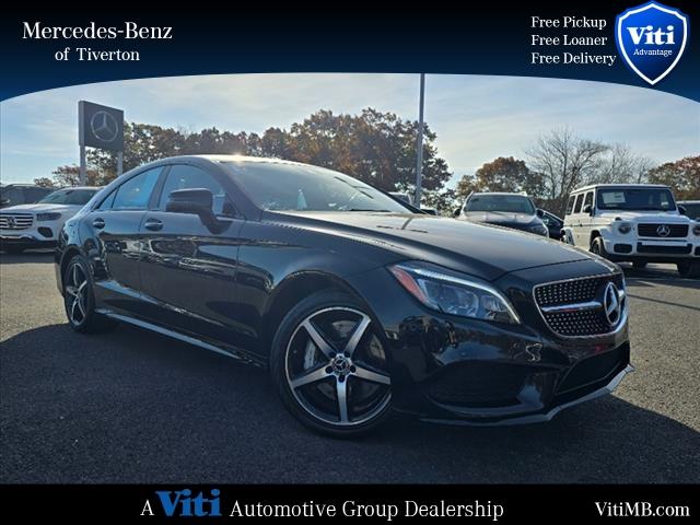 used 2018 Mercedes-Benz CLS 550 car, priced at $29,988