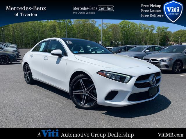 used 2019 Mercedes-Benz A-Class car, priced at $20,988