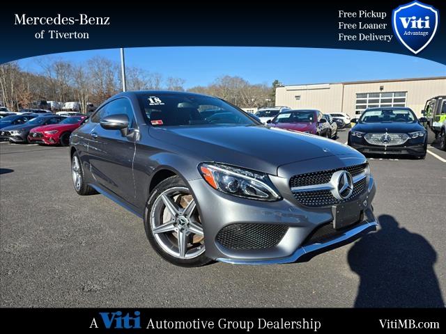 used 2018 Mercedes-Benz C-Class car, priced at $26,988