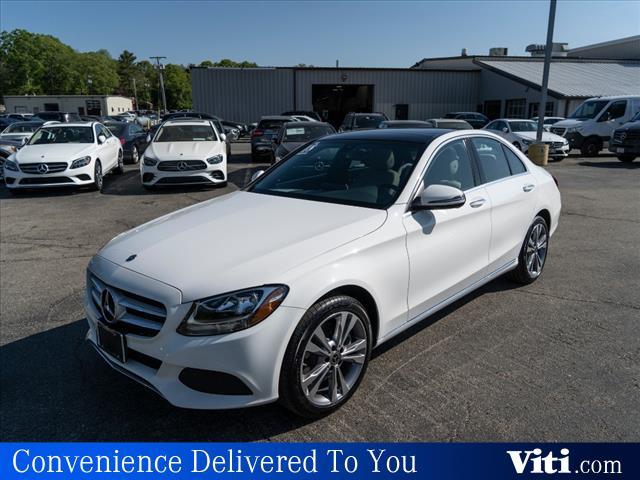 used 2018 Mercedes-Benz C-Class car, priced at $18,988