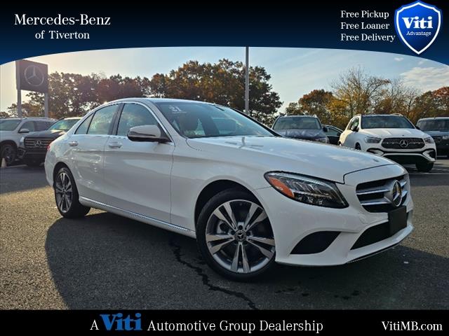 used 2021 Mercedes-Benz C-Class car, priced at $31,988