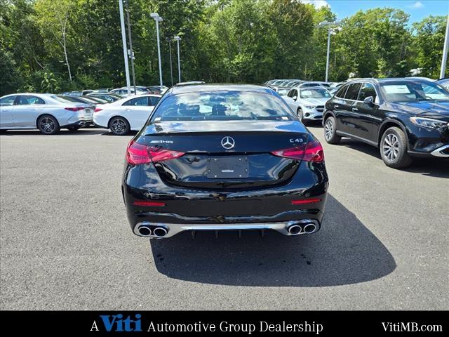 new 2024 Mercedes-Benz AMG C 43 car, priced at $65,505