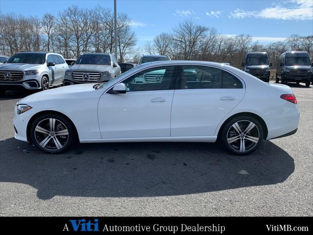 new 2025 Mercedes-Benz C-Class car, priced at $52,885