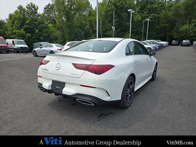 new 2025 Mercedes-Benz CLA 250 car, priced at $53,160