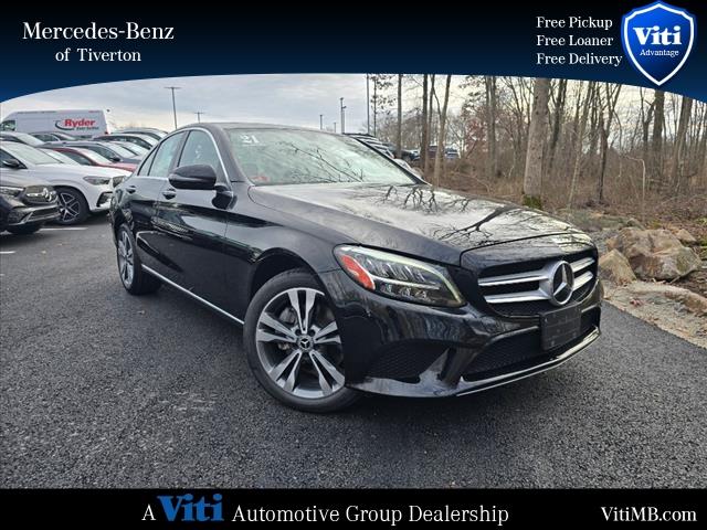 used 2021 Mercedes-Benz C-Class car, priced at $29,988