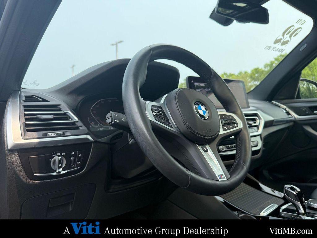 used 2022 BMW X3 car, priced at $34,495