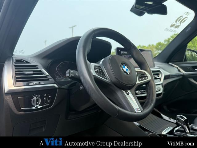 used 2022 BMW X3 car, priced at $34,988