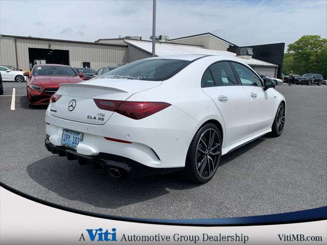 used 2025 Mercedes-Benz AMG CLA 35 car, priced at $60,450