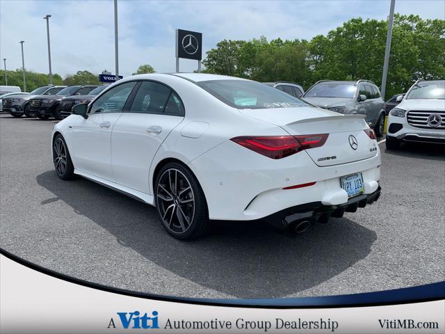 used 2025 Mercedes-Benz AMG CLA 35 car, priced at $60,450