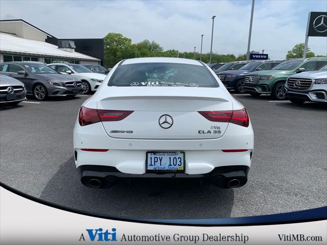 used 2025 Mercedes-Benz AMG CLA 35 car, priced at $60,450