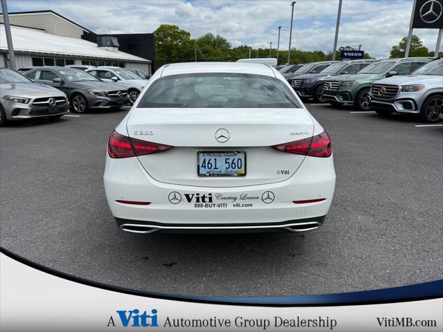 used 2024 Mercedes-Benz C-Class car, priced at $43,988