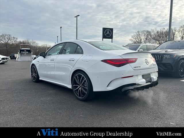 new 2025 Mercedes-Benz AMG CLA 35 car, priced at $60,500