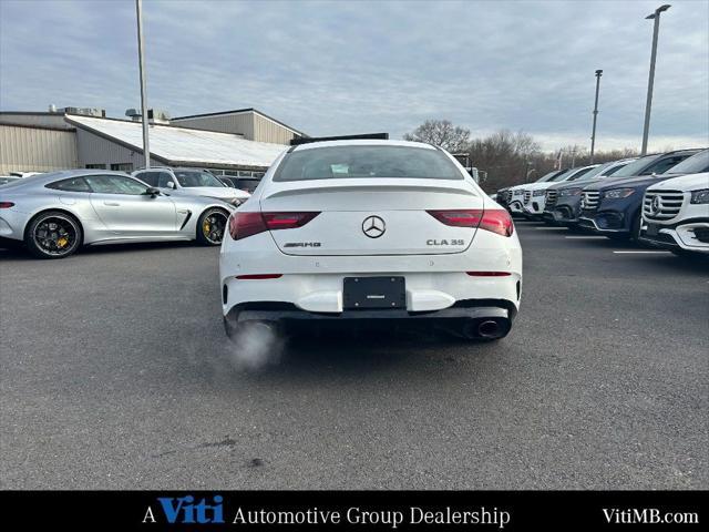 new 2025 Mercedes-Benz AMG CLA 35 car, priced at $60,500