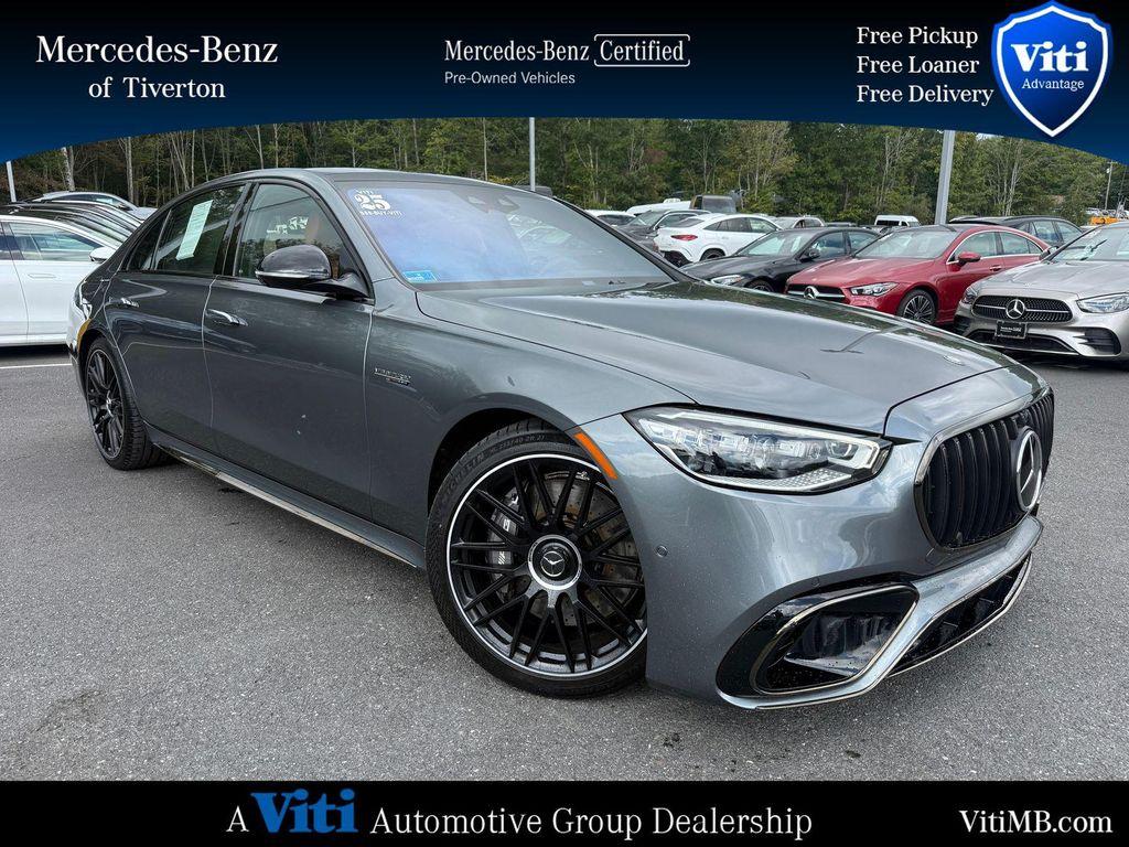 used 2025 Mercedes-Benz AMG S 63 E car, priced at $167,988