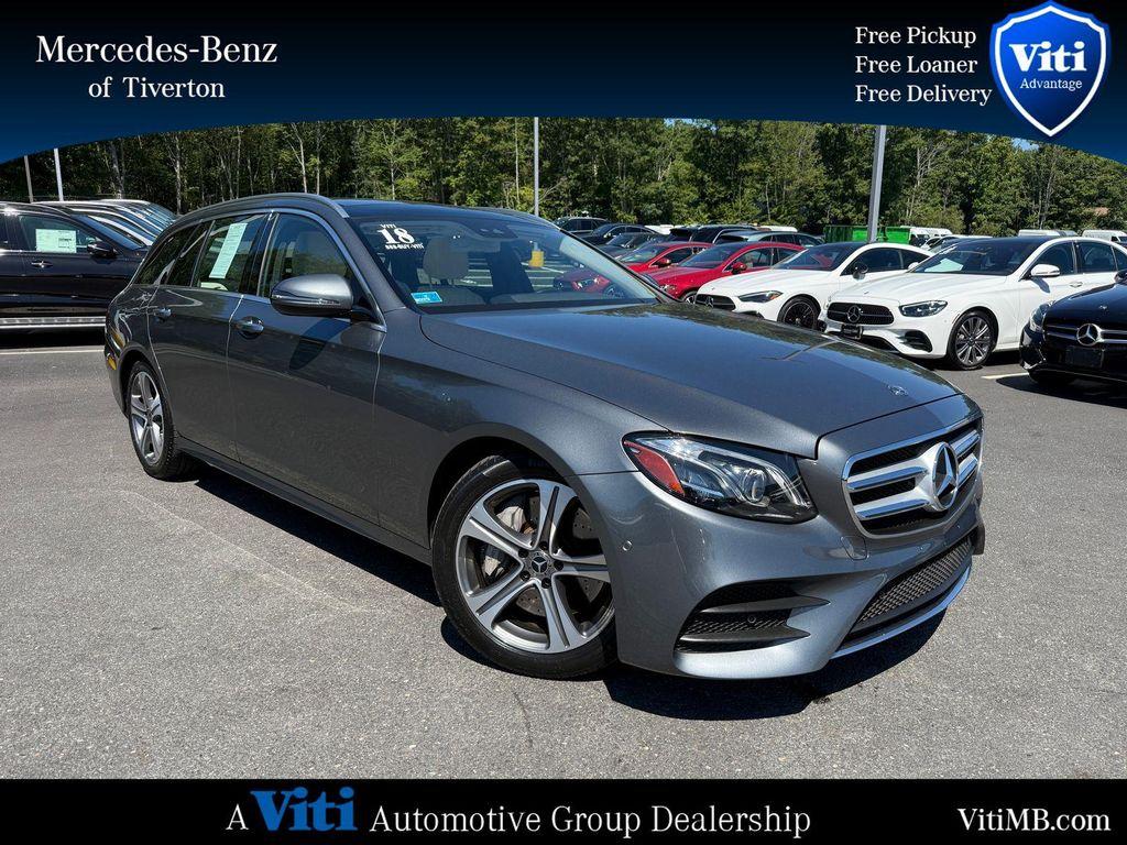 used 2018 Mercedes-Benz E-Class car, priced at $38,988