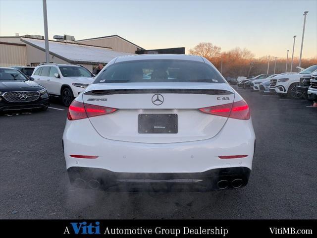 used 2025 Mercedes-Benz AMG C 43 car, priced at $75,080