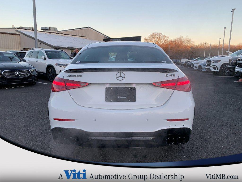 used 2025 Mercedes-Benz AMG C 43 car, priced at $72,975