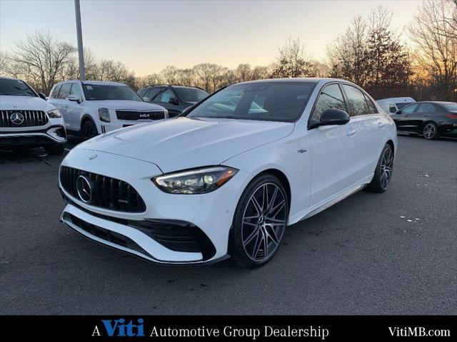 used 2025 Mercedes-Benz AMG C 43 car, priced at $75,080