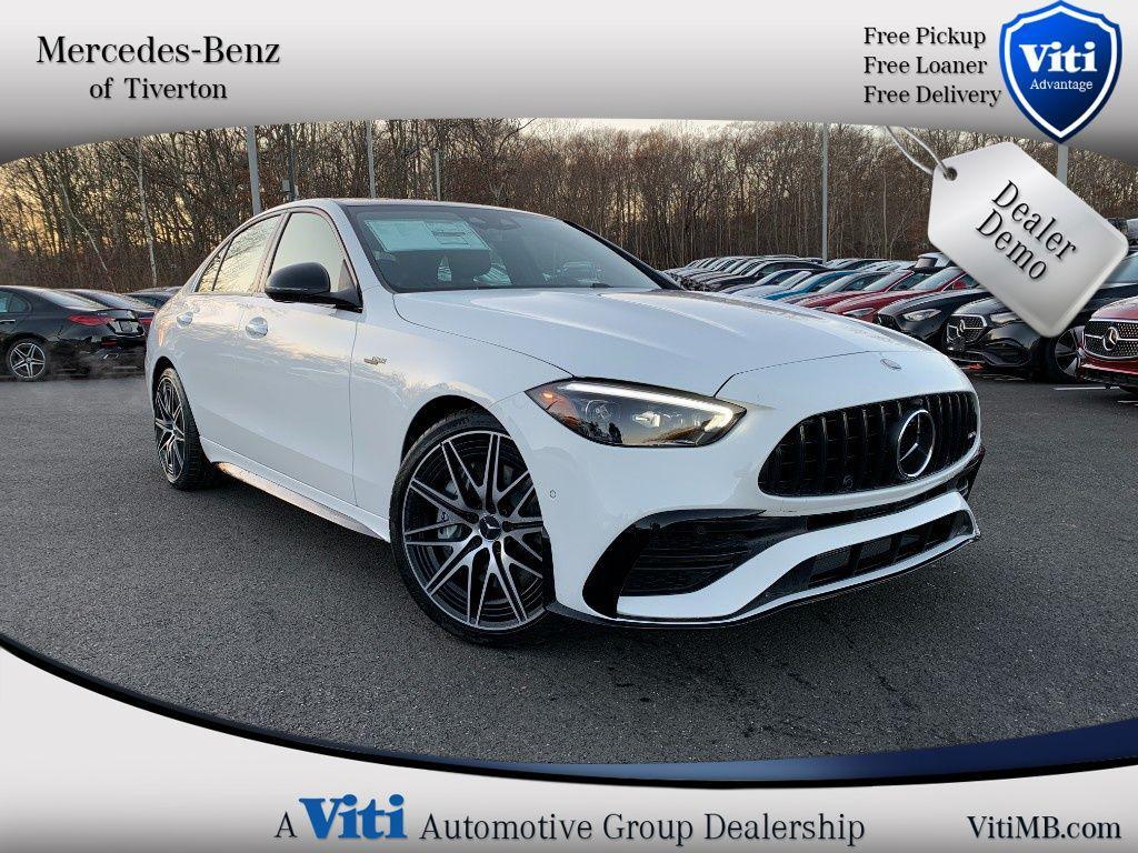 used 2025 Mercedes-Benz AMG C 43 car, priced at $72,975
