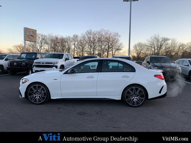 used 2025 Mercedes-Benz AMG C 43 car, priced at $75,080