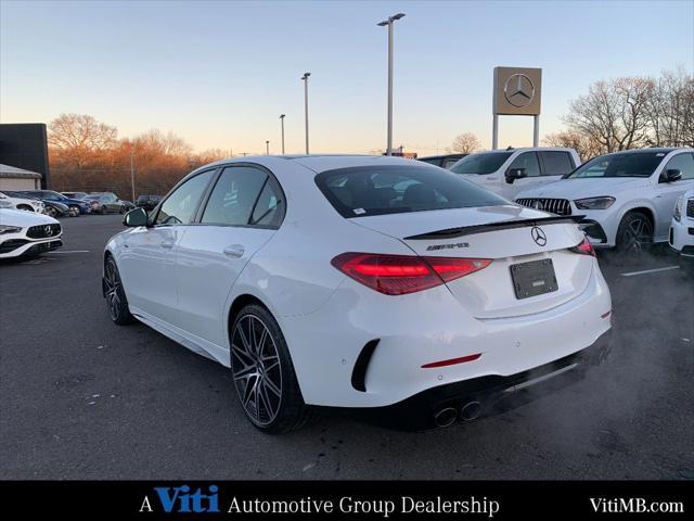 used 2025 Mercedes-Benz AMG C 43 car, priced at $75,080
