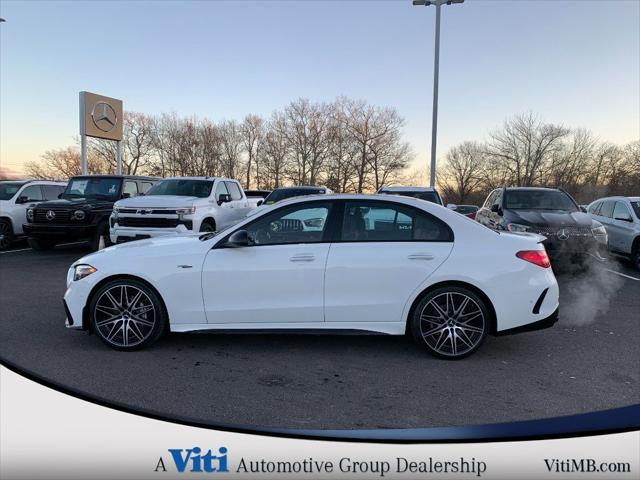 used 2025 Mercedes-Benz AMG C 43 car, priced at $75,580
