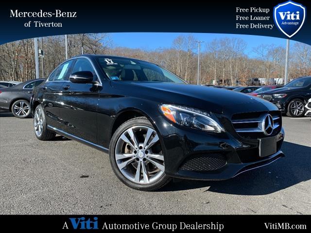 used 2017 Mercedes-Benz C-Class car, priced at $20,988