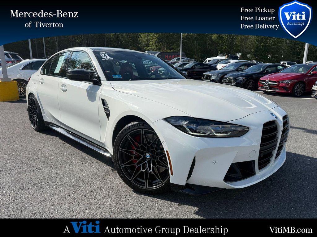used 2021 BMW M3 car, priced at $68,988
