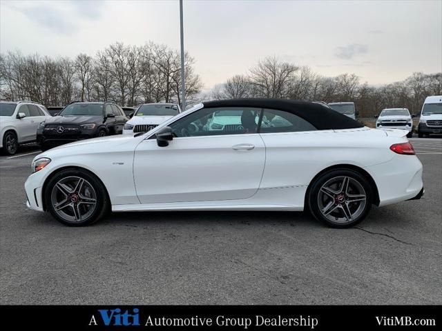 used 2022 Mercedes-Benz AMG C 43 car, priced at $48,988