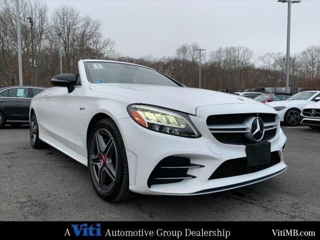 used 2022 Mercedes-Benz AMG C 43 car, priced at $48,988