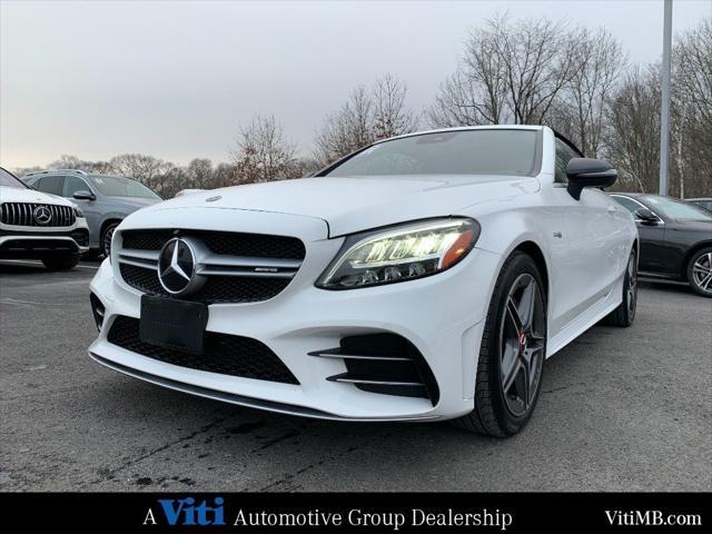 used 2022 Mercedes-Benz AMG C 43 car, priced at $48,988