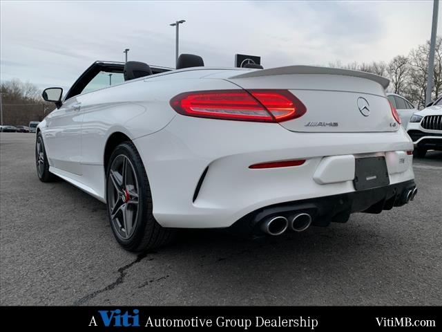 used 2022 Mercedes-Benz AMG C 43 car, priced at $49,988