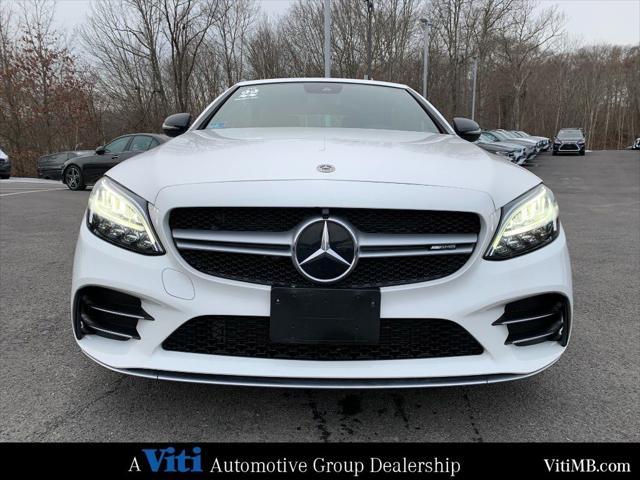 used 2022 Mercedes-Benz AMG C 43 car, priced at $48,988