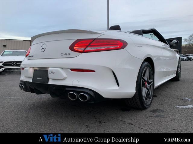 used 2022 Mercedes-Benz AMG C 43 car, priced at $48,988